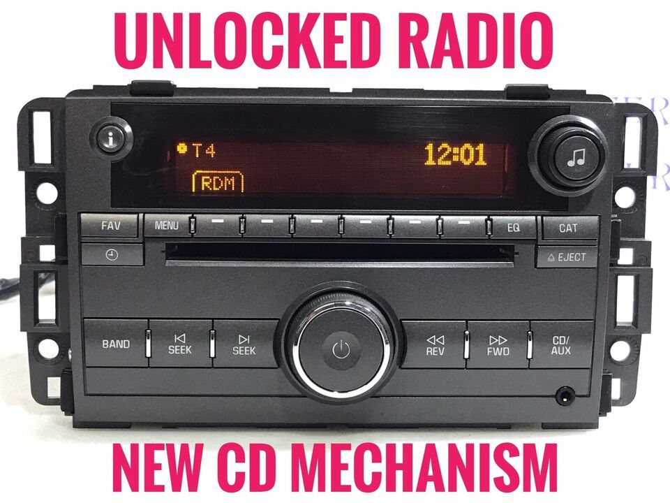 Primary image for UNLOCKED 2006-2009 BUICK LUCERNE RADIO CD PLAYER GM721A