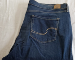 NWT Levi Strauss Signature Curvy Straight Stretch Blue Jeans Size 24M Da... - $21.77