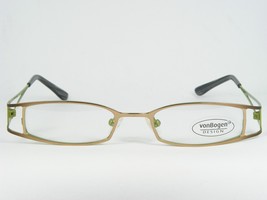 Von Bogen Vb 432 D Gold /PEANUT Brown /GREEN Eyeglasses Von Bogen 47-18-133mm - £58.32 GBP