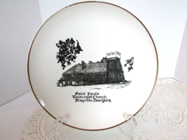 SAINT PAUL&#39;S EPISCOPAL CHURCH MAYVILLE NEW YORK RELIGIOUS COLLECTOR PLATE - £11.83 GBP