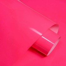 12&quot; x 5FT 12FT Pink HTV Iron On Heat Transfer Vinyl Rolls for Cricut Sil... - £7.05 GBP+