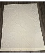 Polo Ralph Lauren Pause Flat Sheet Queen White Bedding 75x94 - $42.08 CAD