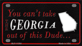 Georgia Dude Novelty Mini Metal License Plate Tag - $14.95