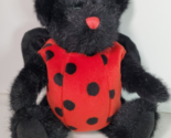 Boyds Bears Plush Ladybug  Plush Wanna B Ladybug Flexible Antennae 9&quot; Co... - £10.12 GBP