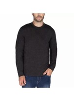 BC Clothing Men’s Fleece Lined Crew Sweatshirt (XX-Large, Charcoal) - £20.11 GBP