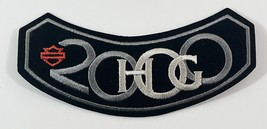 2000 HOG Harley Davidson Owners Group Patch Badge Jacket Wings Rocker Bl... - €8,19 EUR