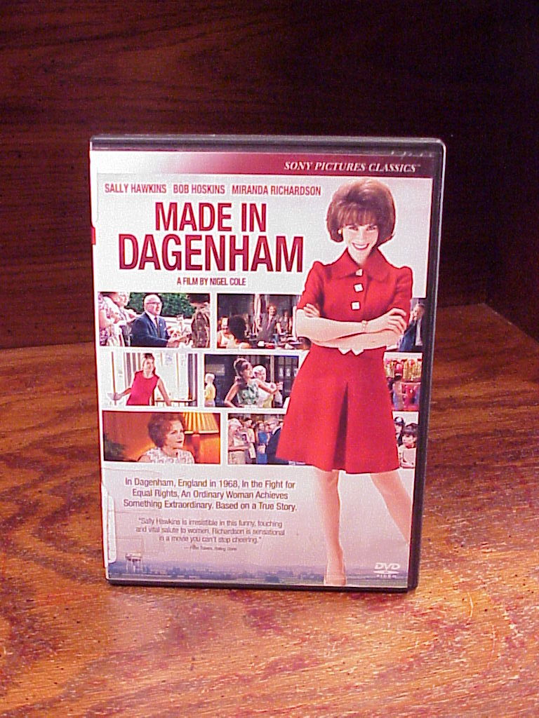 Made In Dagenham DVD, used, 2010, R, with Sally Hawkins, former rental, tested - $5.95