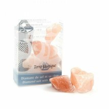 Terre Exotique Pink Diamond Himalayan Salt Set w/ Stainless Steel Grater... - $379.77 MXN
