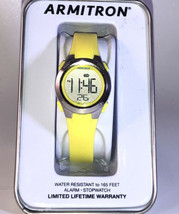 New Armitron Women&#39;s 45/7042NYLTC Neon Yellow Multi-Function Digital Spo... - $49.38