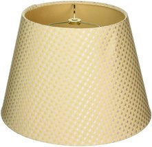 Royal Designs, Inc. Tapered Shallow Drum Hardback Shade, HB-606-12BC, Beige Crea - $44.50