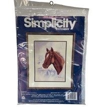 Simplicity Crewel Champion Horses Ruane Manning Kit 05030 - $28.90