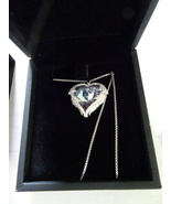 Kate Lynn Angel Wing for Love Heart Pendant Necklace with Jewelry Box - £55.08 GBP