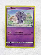 Espurr 060/163 Common Pokemon TCG Card - £1.55 GBP