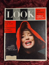 Look Magazine May 19 1964 Carol Channing Hello Dolly! - £9.10 GBP