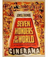 Seven Wonders Of The World Cinerama, London Casino Film book 1956 - €6,83 EUR