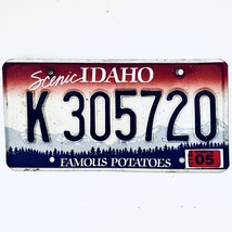 2012 United States Idaho Scenic Passenger License Plate K 305720 - $225.96 MXN