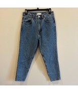 ZARA Acid Wash Mom Jeans Size 6 High Rise 100% Cotton Great Condition Ta... - $22.77