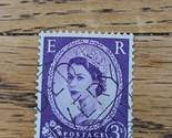 Great Britain Stamp Queen Elizabeth II 3d Used 297 - $0.94