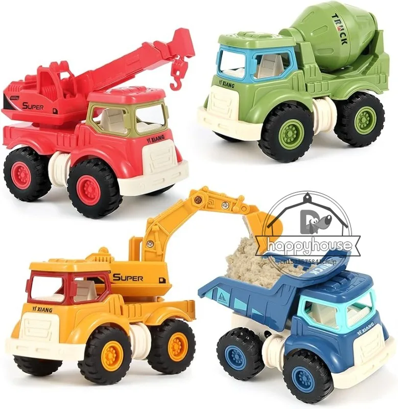 Construction Toys for Boys Girls Kids Toddler car Sandbox Excavator Toy - £8.83 GBP+