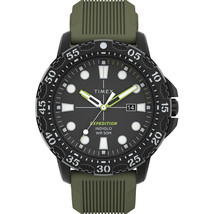 Timex Expedition Gallatin - Green Dial &amp; Green Silicone Strap - £54.34 GBP