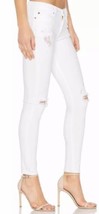 7 For All Mankind White Paxton Skinny Destroyed Women’s Jeans Size 28 NWT $235 - £100.59 GBP