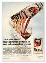 Metrecal Diet Shakes Mead Johnson Weight Loss Vintage 1968 Full-Page Mag... - £7.68 GBP