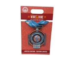 Disney Parks runDisney Wine &amp; Dine 2024 Half Marathon REMY Medal Trading... - $19.55