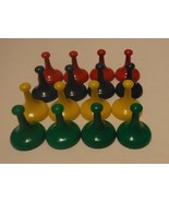 Sorry Game Pawns 4 colors lot of 16 - £3.89 GBP