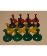 Sorry Game Pawns 4 colors lot of 16 - $4.99