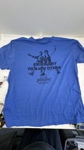 Bill and Ted Be Excellent to Each Other Mens Blue T-Shirt Size 2XL Keanu... - $22.72