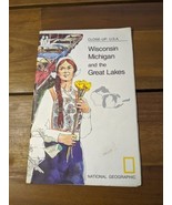 National Geographic Close-Up USA Wisconsin Michigan And The Great Lakes Map - $182.21 MXN National Geographic Close-Up USA Wisconsin Michigan And The Great Lakes Map - $182.21 MXN