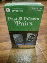 Joy For All Past and Present Pairs Then &amp; Now Card Game Ageless Innovations NEW - £7.80 GBP