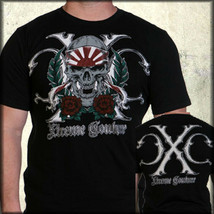 Xtreme Couture Kamikazi Japanese Skull Asian Randy Mens T-Shirt Black NEW NWT - £24.70 GBP
