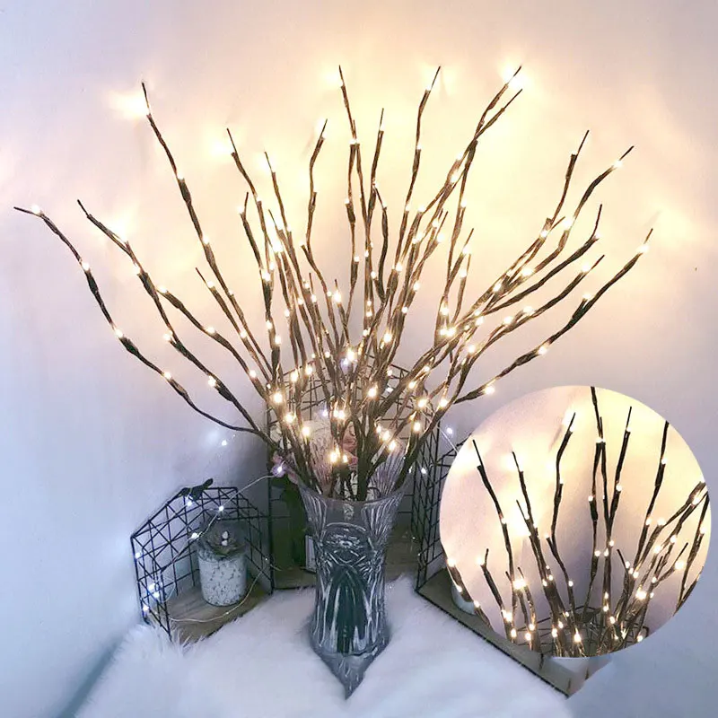  Tree nch 20led String Lights Fairy Holiday Christmas Tree Decorations for Home  - £56.05 GBP