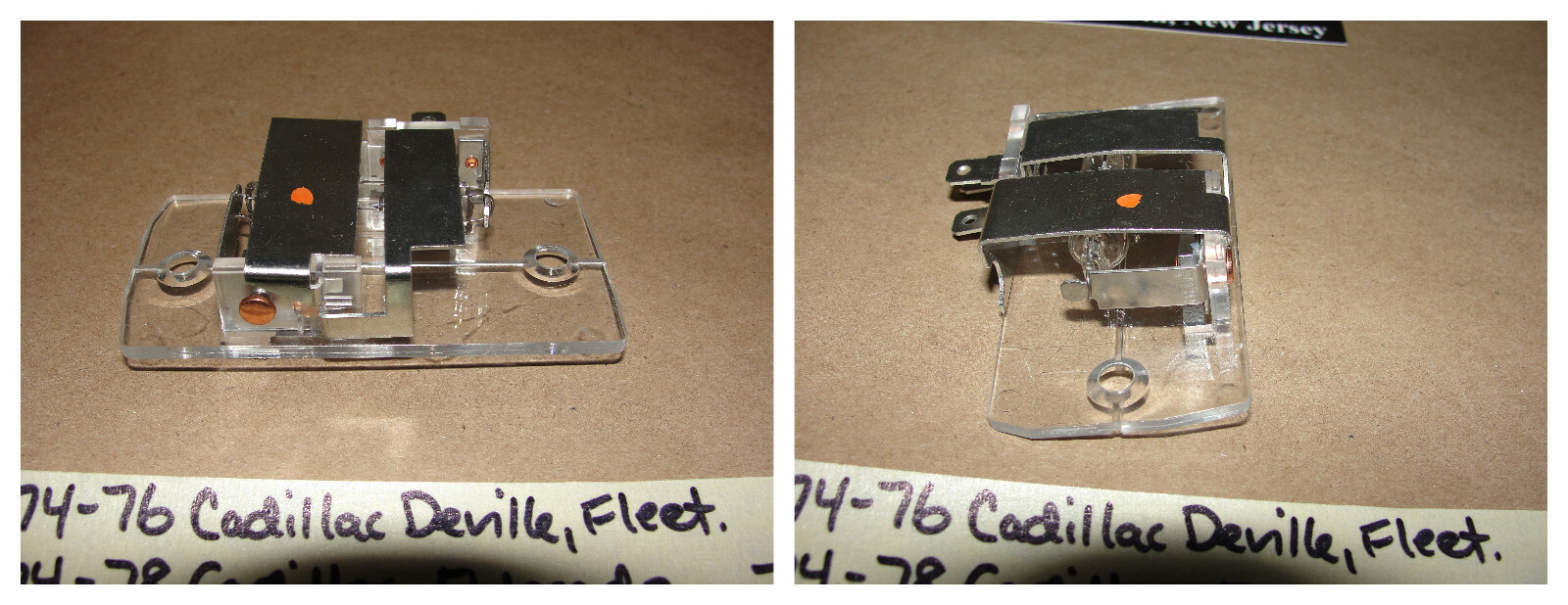 NEW 1974-76 CADILLAC DEVILLE FLEETWOOD 74-78 ELDORADO DASH COURTESY MAP LIGHT Item image 12