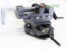 4&quot; Swivel 360 Deg Drill Press Vise Bench X Y Clamp Cross Slide Milling H... - $122.48 CAD