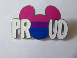 Disney Trading Pins 155720     Pink, Purple and Blue - Rainbow - Mickey Head - P - £7.50 GBP