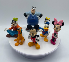 Classic Disney Mickey Mouse Cake Toppers PVC Figures Minnie Donald Duck ... - £7.31 GBP