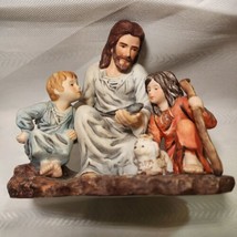 HOME INTERIORS 1983 Jesus Masterpiece Porcelain Figurine HOMCO The Fishe... - $16.82