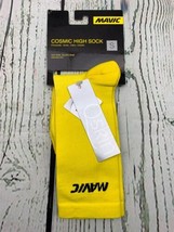 Cosmic High Socks Yellow Small Calf Sock - $12.11
