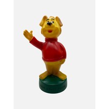 Vintage Your Money Friend Puppy Dog Cartoon Character Rubber Plastic Bank - $13.99
