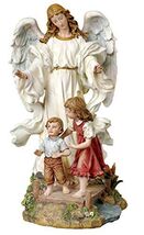 Roman Joseph Studio Classic Guardian Angel Figurine Renaissance Collection 10 In - $104.99