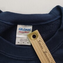 Gildan Heavy Blend WVU MOUNTAINEERS Men's Blue Cotton Blend Graphic Sweater XL image 3