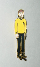 Star Trek Classic TV Lieutenant Sulu Figure Cut Out Cloisonne Metal Pin 1988 NEW - $7.84
