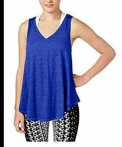 NWT Calvin Klein Performance Women Relaxed Icy Wash Yoga Tank Top Blue M... - $22.99