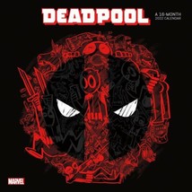 Marvel Comics Deadpool Comic Art 16 Month 2022 Wall Calendar NEW SEALED - £5.89 GBP