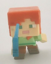 Minecraft Series 22 Melon Alex w/ Sword Mini Figure .75&quot; x 1&quot; -1&quot; Tall - £6.12 GBP