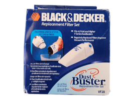 Black + Decker Dust Buster Replacement Filter Set VF20 - £2.74 GBP