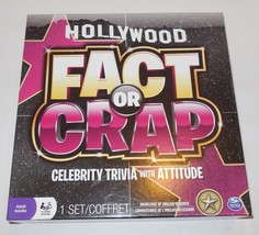 Hollywood Fact or Crap Celebrity Trivia with Attitude 100% Complete Spin Master - £11.65 GBP