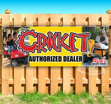 Cricket Mini Cart Advertising Vinyl Banner Flag Sign Many Sizes USA - $21.80+